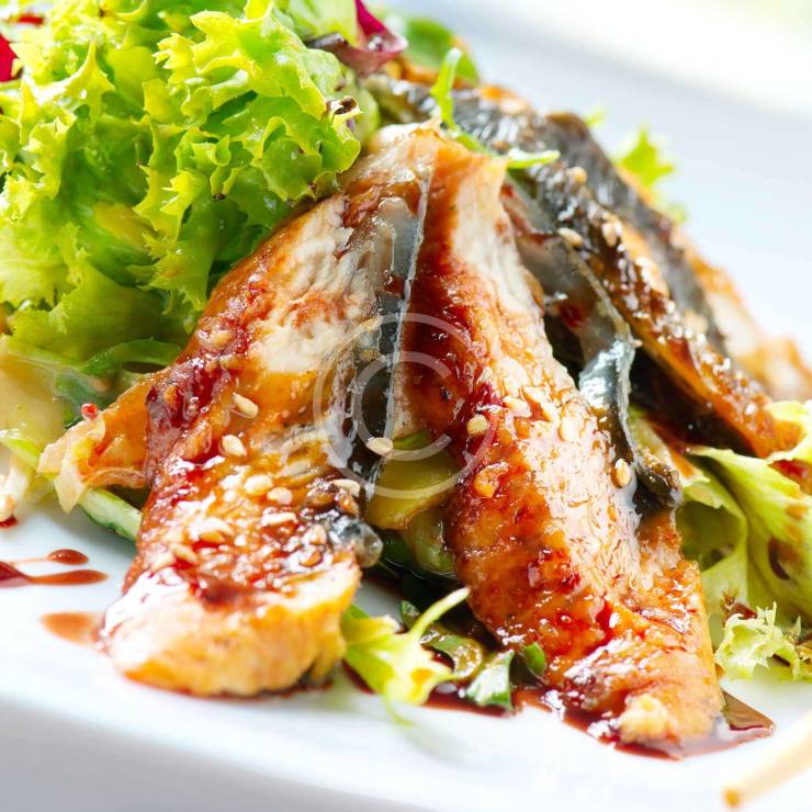 Broiled Tilapia with Thai Coconut-Curry Sauce